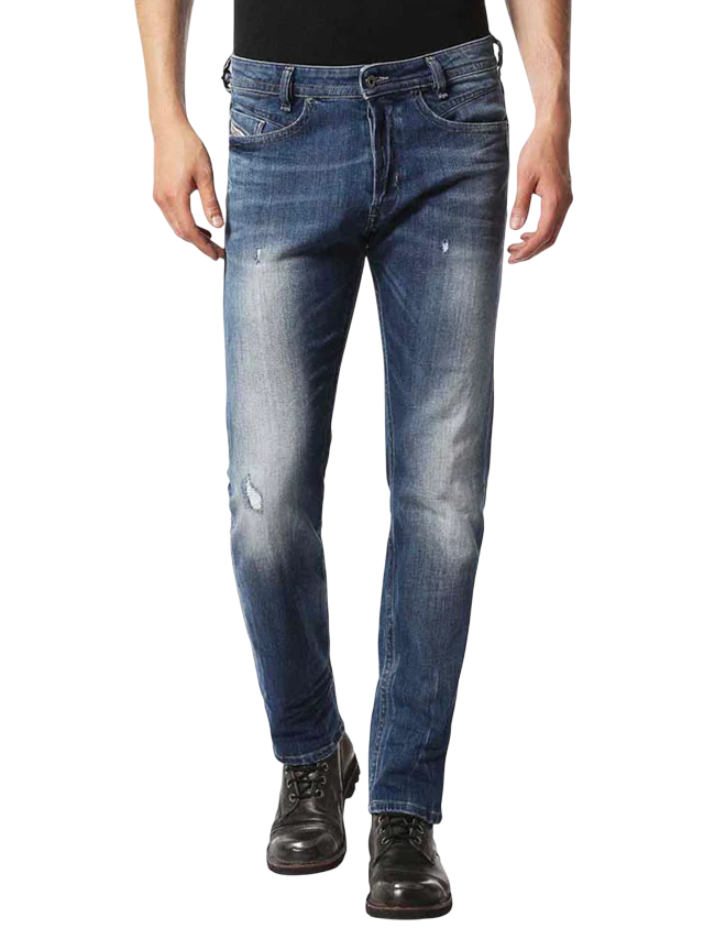 DIESEL Akee 084GG Men's Jeans W27/L30 Slim Tapered Ultrasoft Stretch Denim