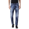 DIESEL Buster 084GR Men's Jeans W27/L30 Slim Tapered Stretch Blue Washed