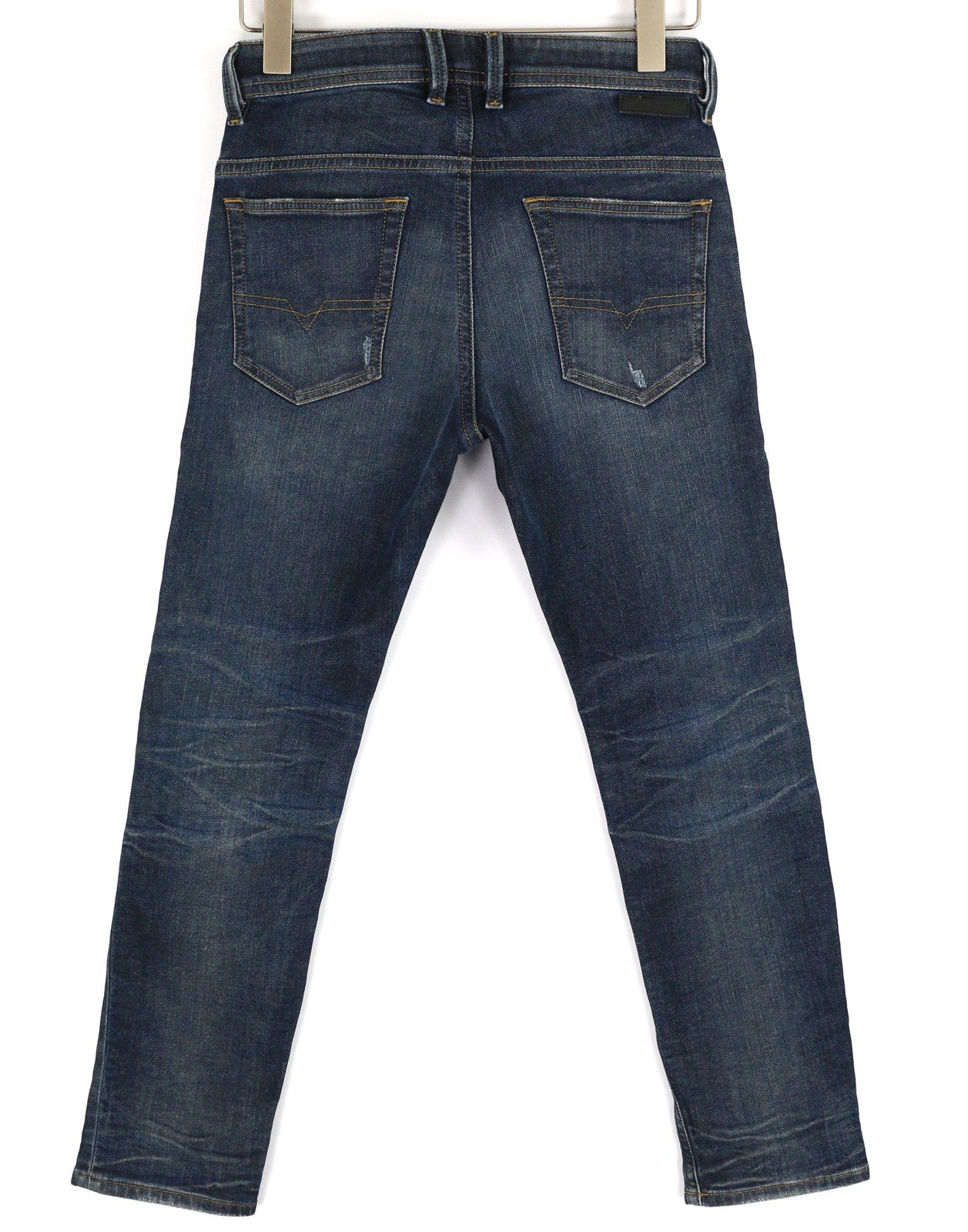 DIESEL Thommer-T 087AI Men's Jeans W27 Jogg Ripped Distressed Washed Fit