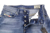 DIESEL Buster 0853P Men's Jeans W27/L30 Slim Tapered Stretch Blue Washed