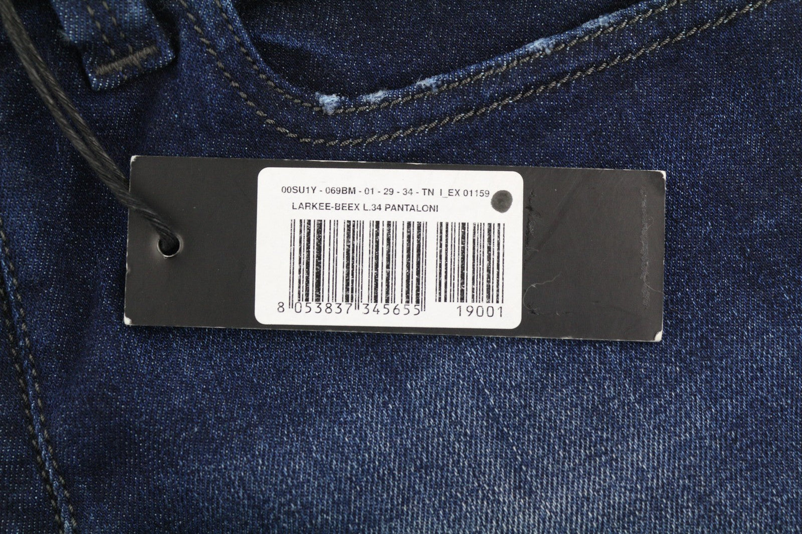 DIESEL Larkee-Beex 069BM Men's Jeans W29/L34 Tapered Ultrasoft Stretch Fit