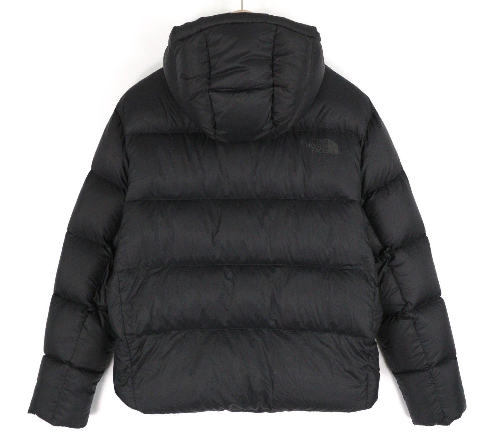 THE NORTH FACE Nimble 700 Women's Jacket S Down Hooded Quilted Black Puffer