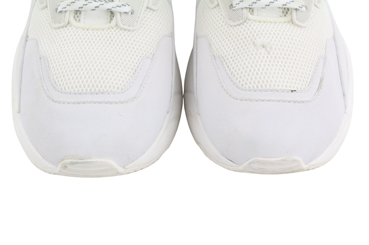 TIMBERLAND A219C Women's Sneakers UK7 EU40 White Lace Up Almond Toe Low Top