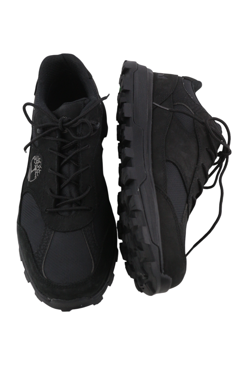 TIMBERLAND A2QJ6 Boys Shoes UK5/5.5 EU38/39 Black Lace Up Low Top Gore-Tex