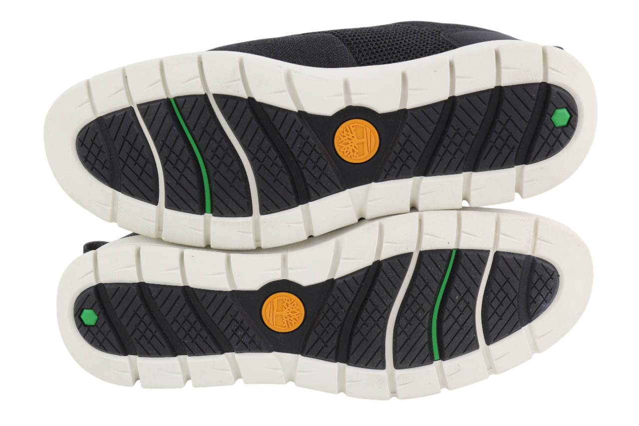 TIMBERLAND A2QXW Men's Sneakers UK6.5/7 EU40/41 Black Low Top Lace Up ReBOTL