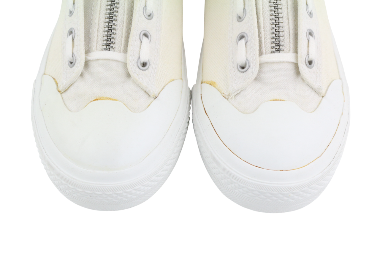 DIESEL S-Astico Mzip Women's Sneakers EU40.5 White Zip High Top RRP180