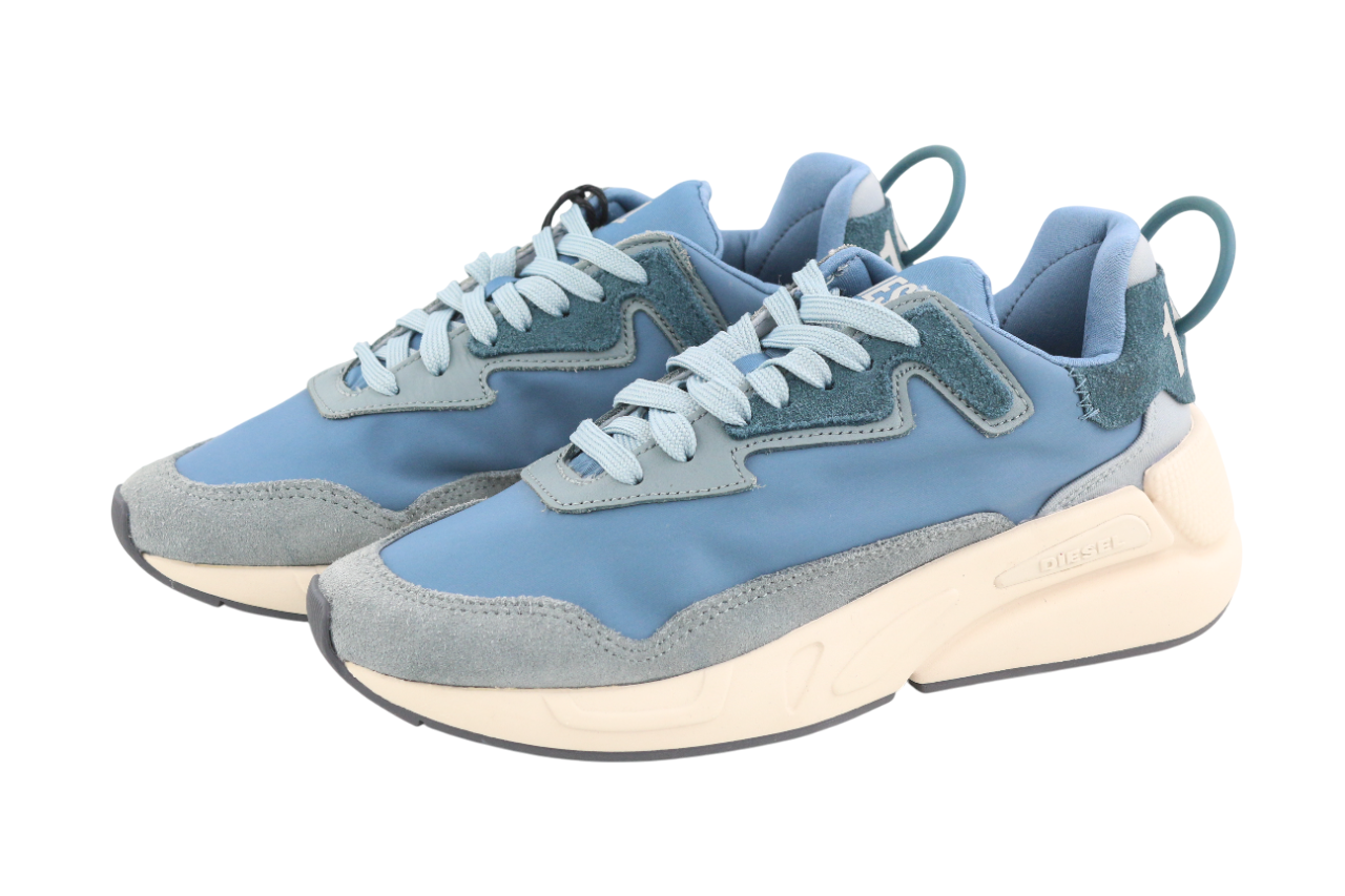 DIESEL S-Serendipity LC Women's Sneakers EU35 Blue Low Lace Casual RRP150