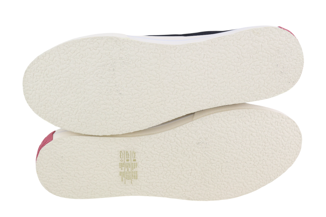 DIESEL S-Muji LC Women's Sneakers EU41 Black Low Lace Almond Toe Red RRP160