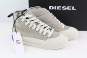 DIESEL S-Muji MC Women's Sneakers EU35.5 Light Grey High Lace Almond RRP180