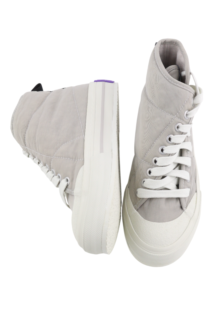 DIESEL S-Muji MC Women's Sneakers EU35.5 Light Grey High Lace Almond RRP180