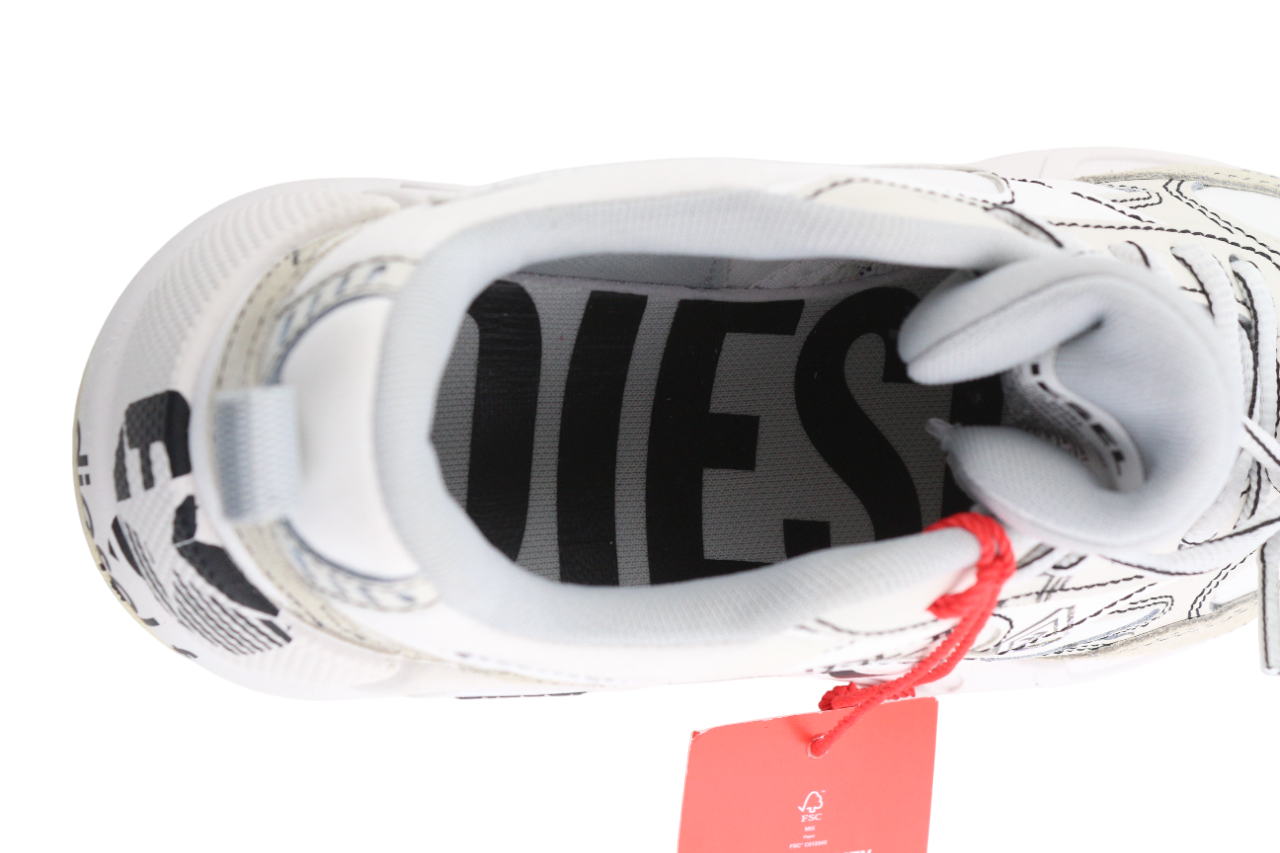 DIESEL S-Serendipity Sport Women's Sneakers EU36 White Low Lace Almond RR225