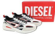 DIESEL S-Serendipity Sport Men's Sneakers EU44 White Low Lace Almond RRP225