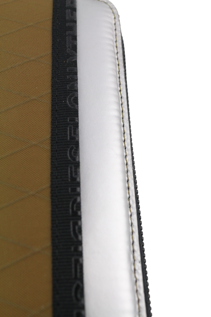 DIESEL 24 Zip Pocket Women's Wallet One Size Brown Zip All Season Logo