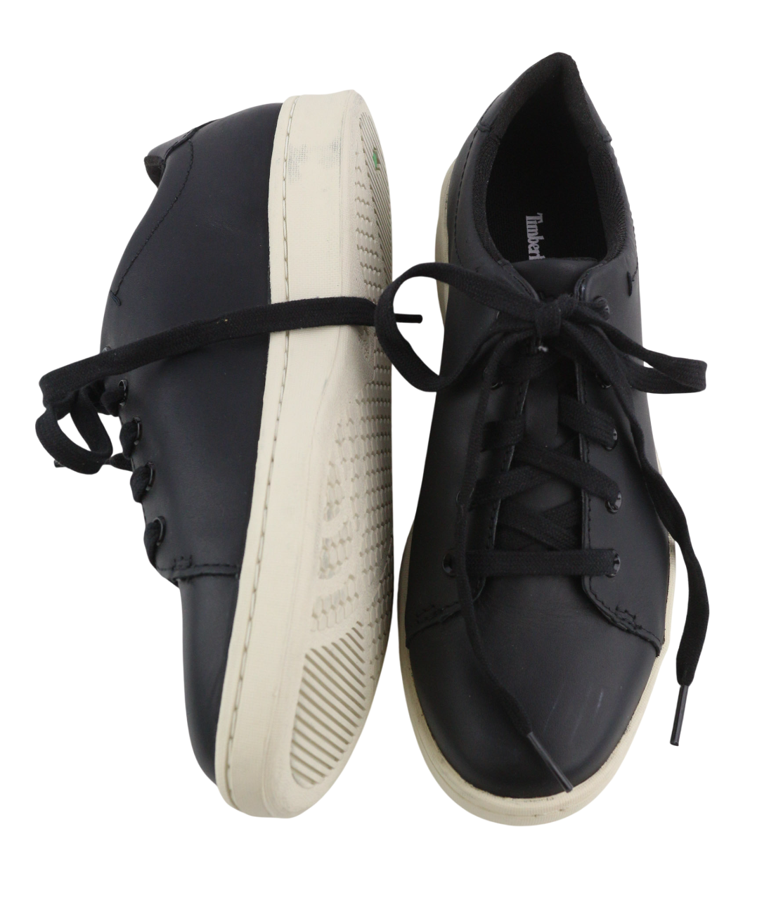 TIMBERLAND A2G8A Women's Sneakers UK4/5 EU37/38 Black Leather Low Ortholite