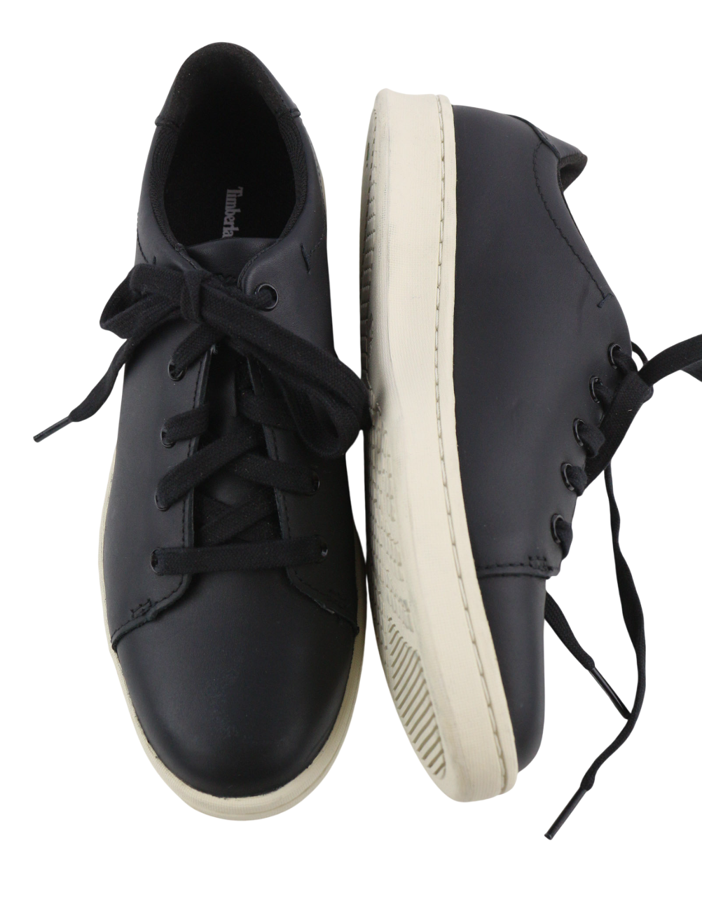 TIMBERLAND A2G8A Women's Sneakers UK4/5 EU37/38 Black Leather Low Ortholite