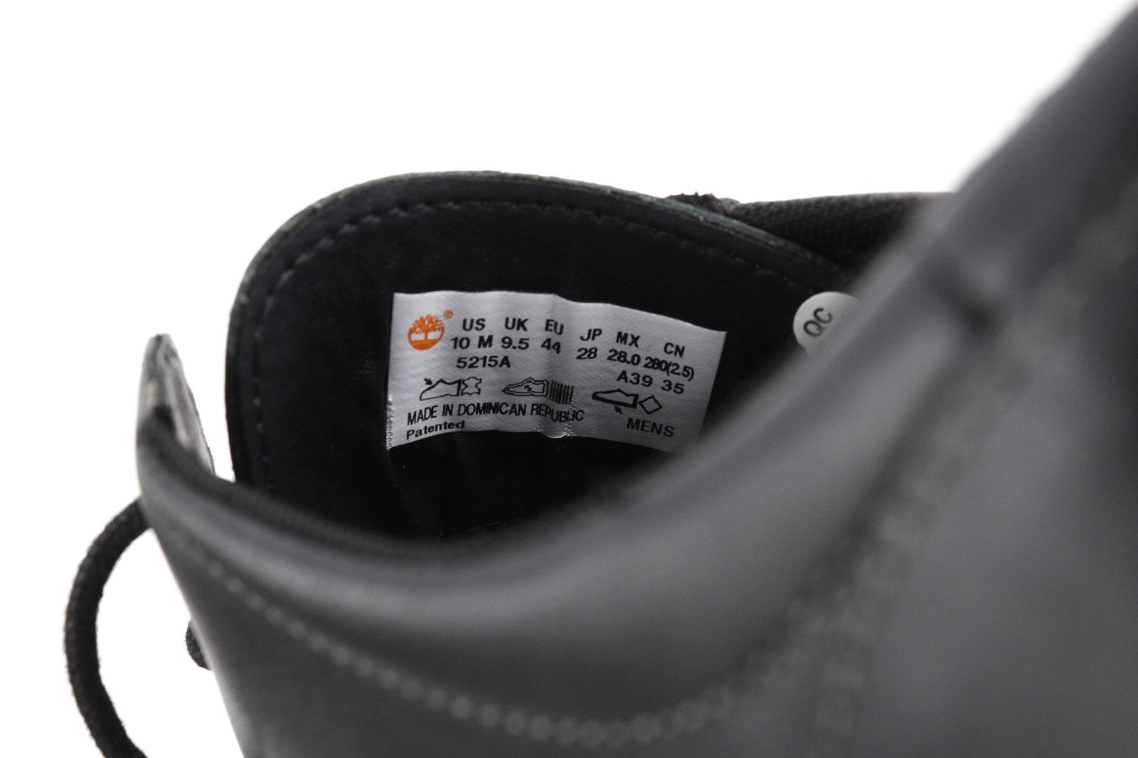 TIMBERLAND 5215A Men's Boots UK9.5/10.5 EU44/45 Black Leather Sensorflex