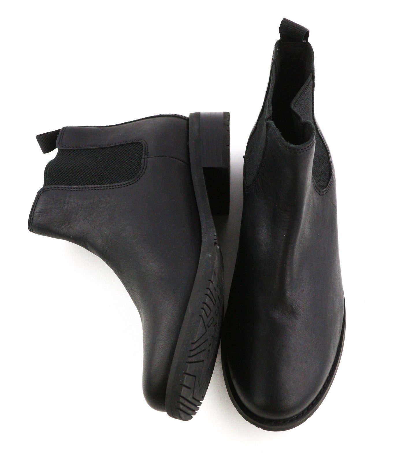 TIMBERLAND A2JGQ Women's Boots UK4.5/5 EU37.5/38 Black Leather Almond Chelsea