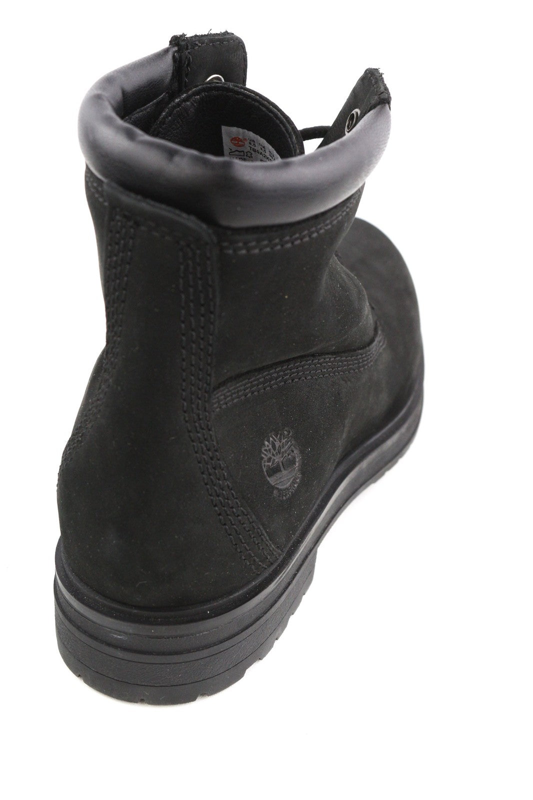 TIMBERLAND Women's Boots UK6.5/7 EU39.5/40 Black Leather Ankle Waterproof