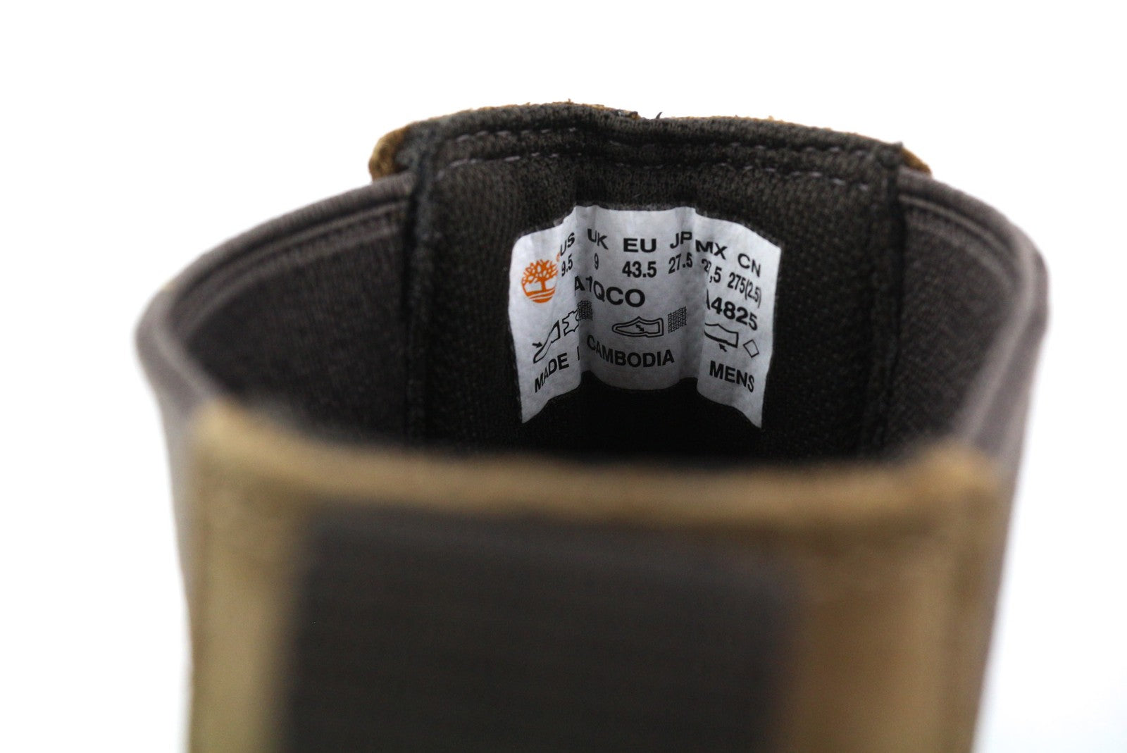 TIMBERLAND A1QCO Men's Boots UK9/9.5 EU43.5/44 Brown Leather Almond Hoverlite