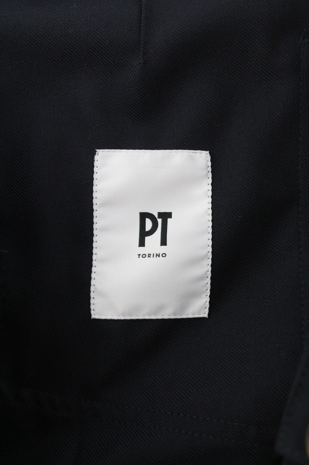 PT TORINO The Worker Men's W34 Wool Fleece Blend Tapered Button Trousers