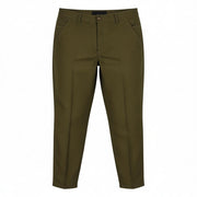 PT TORINO The Worker Men's W30 Brown Wool Fleece Blend Tapered Trousers