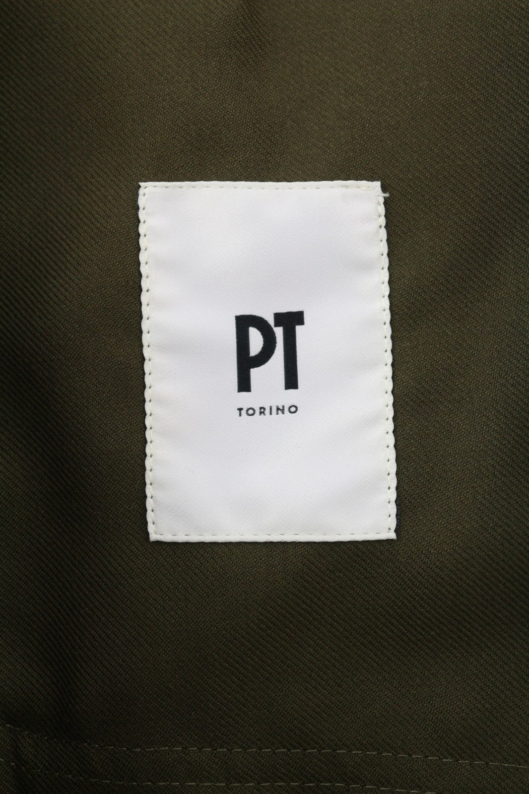 PT TORINO The Worker Men's W30 Brown Wool Fleece Blend Tapered Trousers