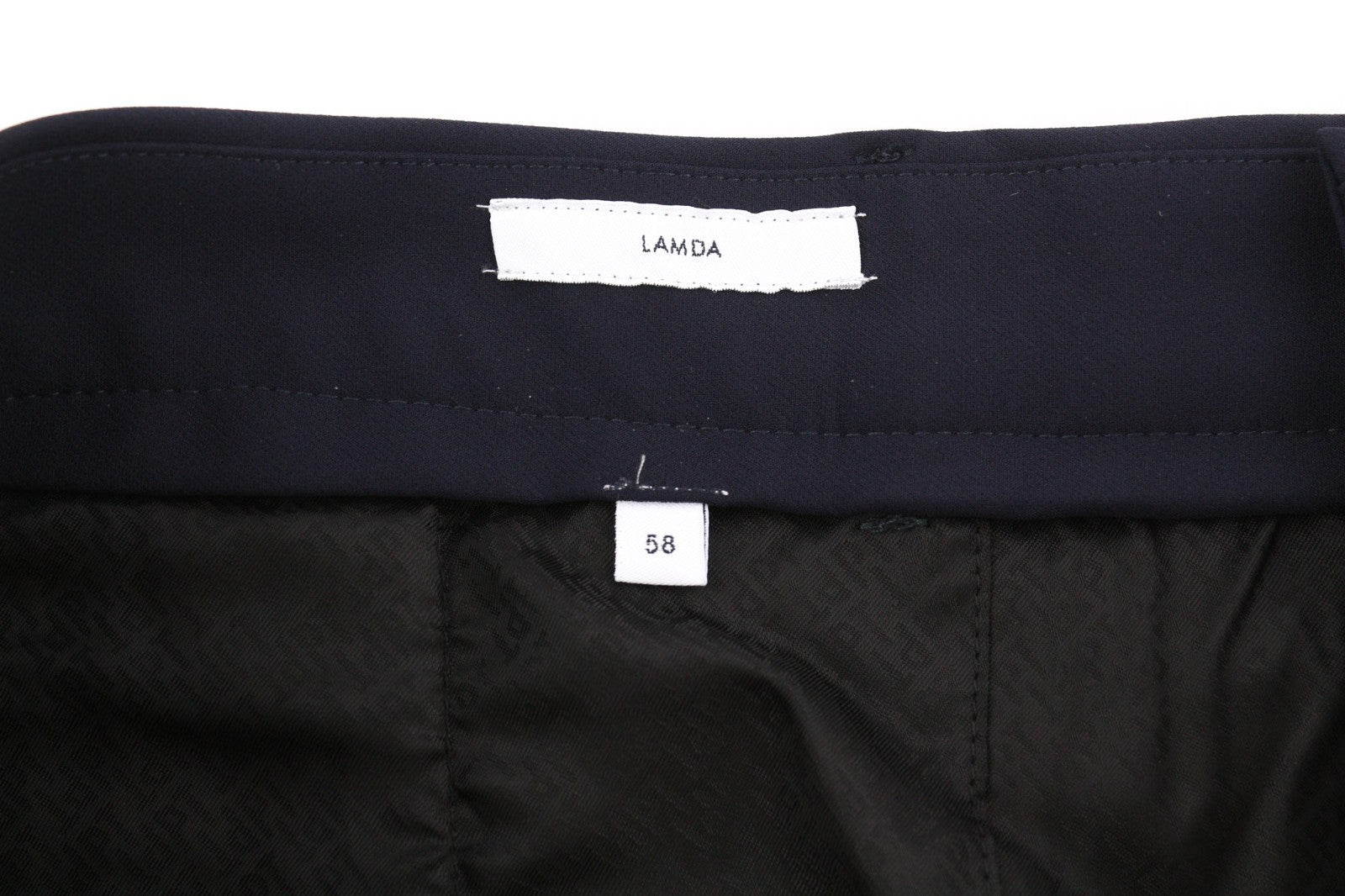 PT TORINO Lamda Men's 58 W39 Slim Fit Zipper Pocket Polyamide Blend Trousers