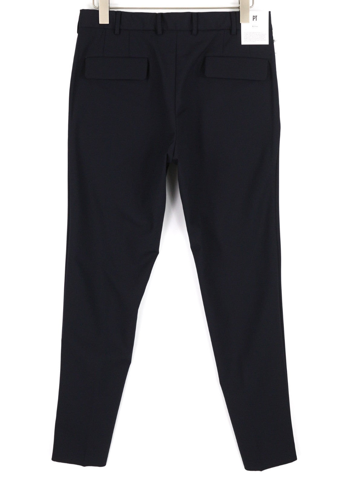 PT TORINO Lamda Men's 58 W39 Slim Fit Zipper Pocket Polyamide Blend Trousers