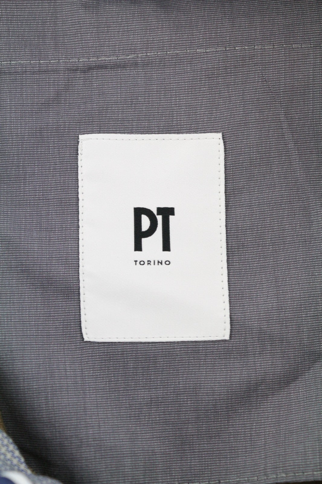 PT TORINO Skinny Fit Men's 48 W32 Brown Wool Fleece Blend Zip Casual Trousers