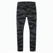 DIESEL D-Amny-SP1 0091R Men Jeans W29/L30 Skinny Stretch Zip Patterned Denim