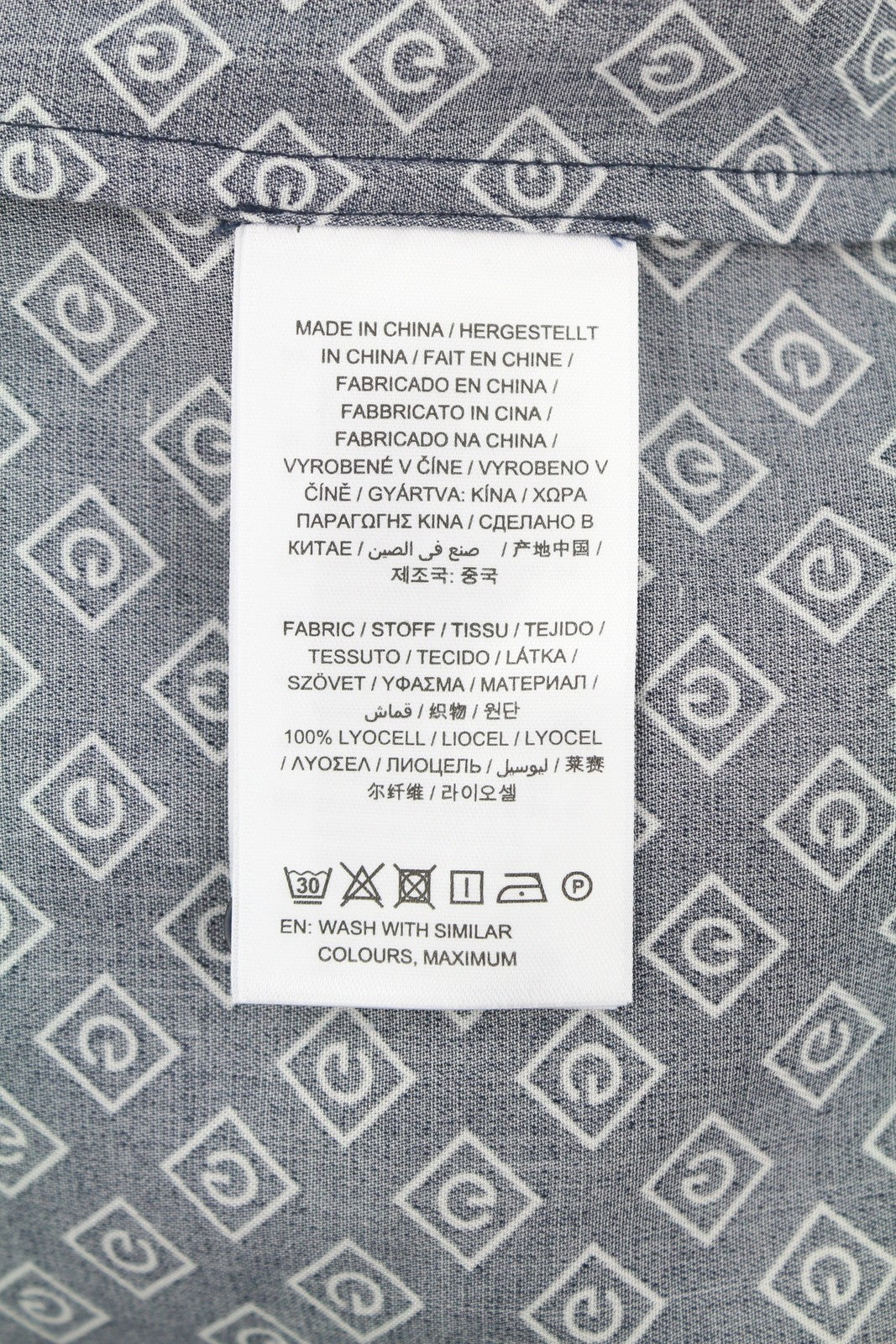 GANT Icon Weave Shirt Women Dress EU34 Marine Spread Button Belted Long Sleeve