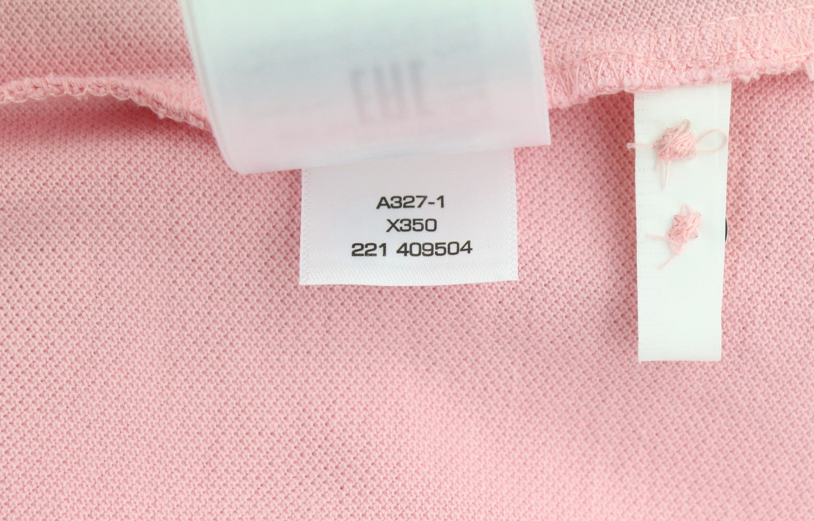 GANT Summer Pique Women T-Shirt XL Preppy Pink Textured Polo Short Sleeve