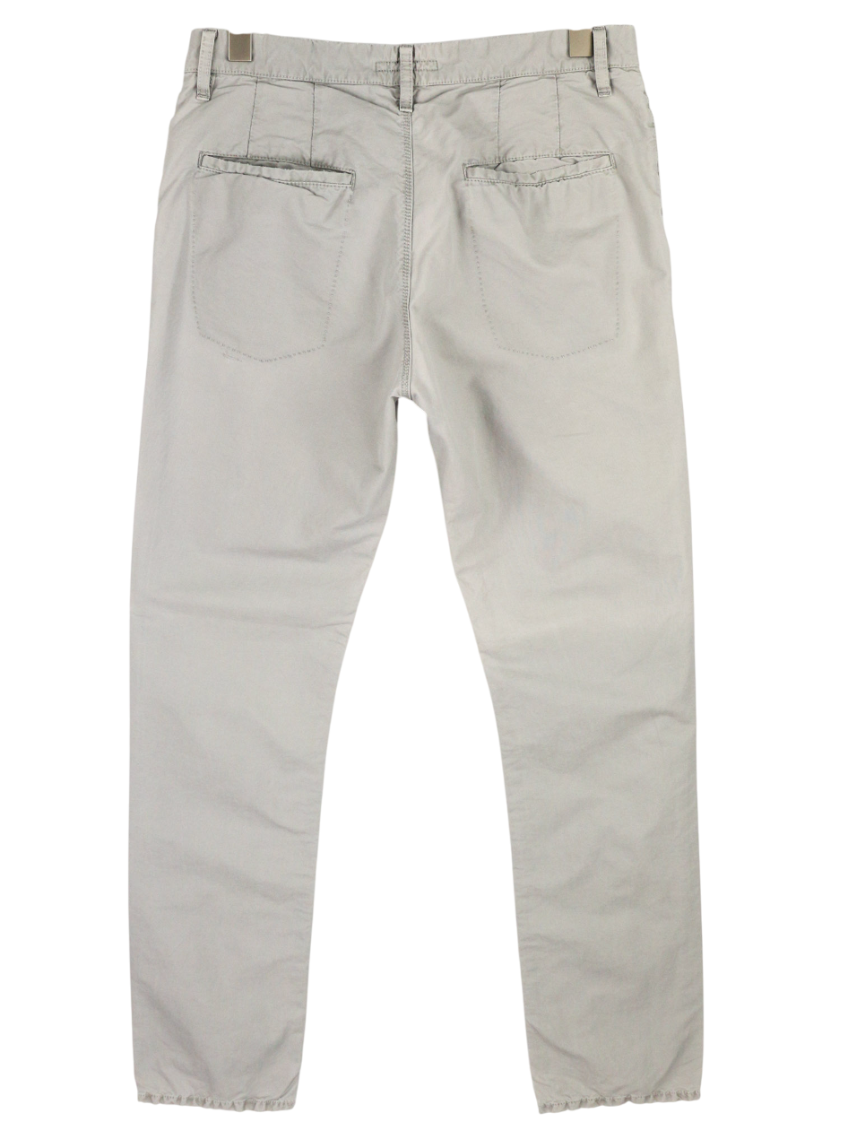 NUDIE JEANS Khaki Regular Men's W32/L34 Organic Moon Dust Chino Button Casual