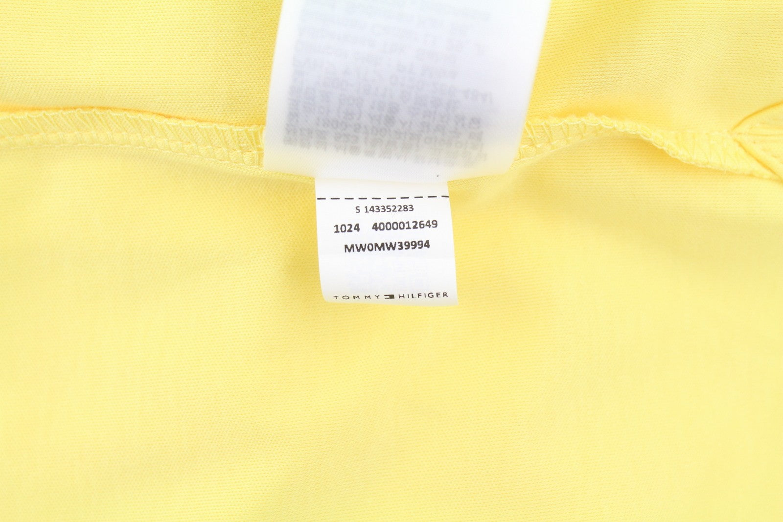 TOMMY HILFIGER Liquid Cotton Reg Men Polos XL Citronelia Regular Short Sleeve