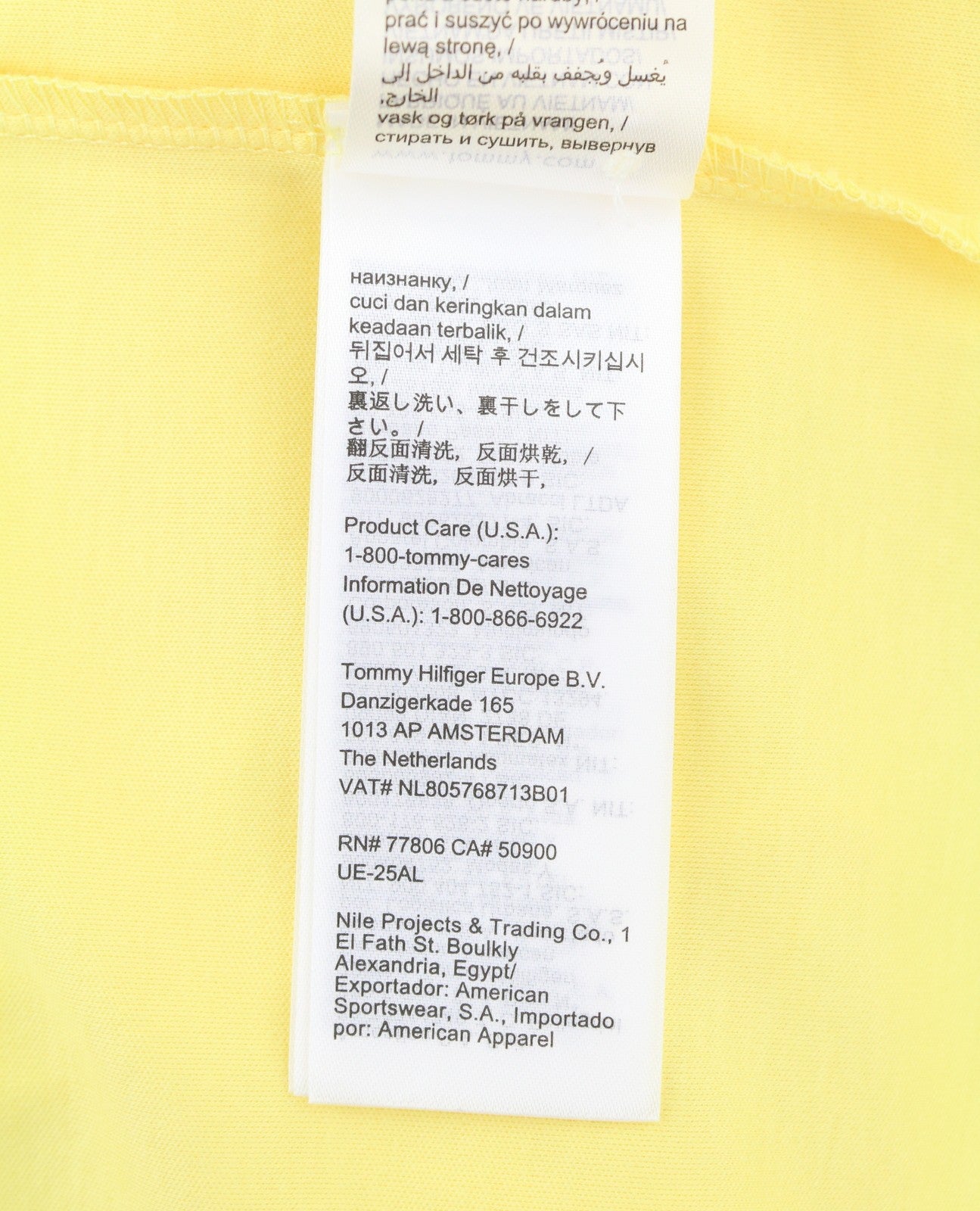 TOMMY HILFIGER Liquid Cotton Reg Men Polos XL Citronelia Regular Short Sleeve