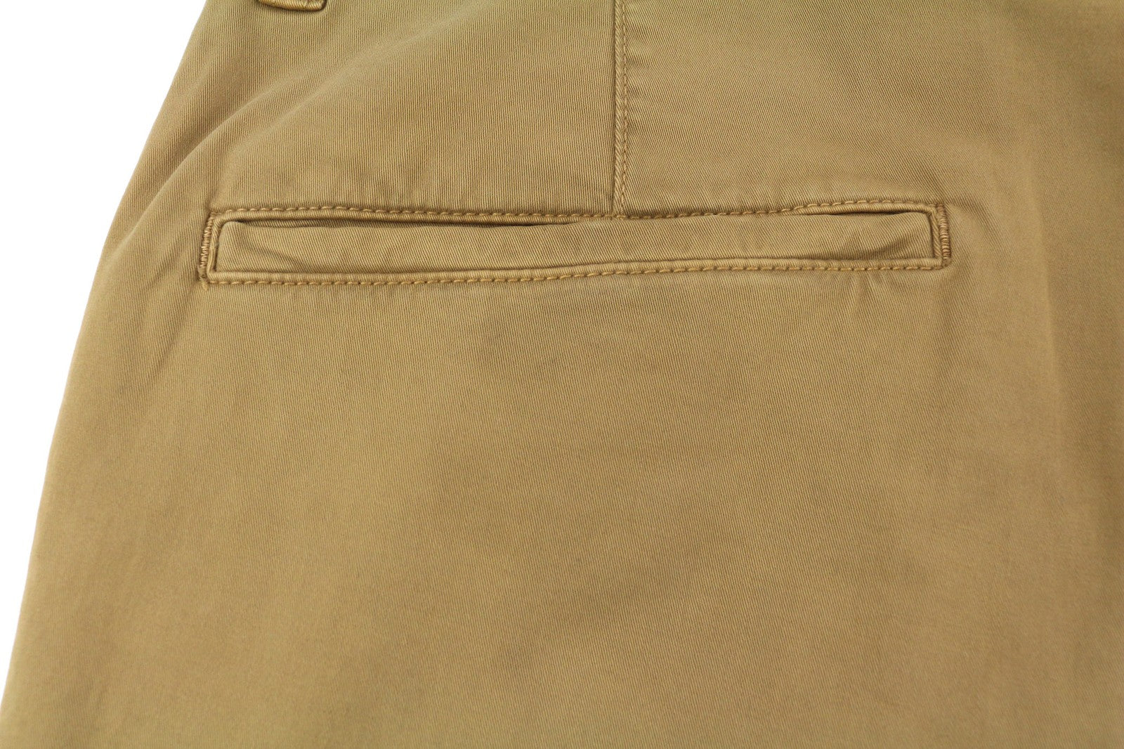 NUDIE JEANS Easy Alvin Men's W32/L30 Camel Chino Slim Fit Zip Pocket Trousers