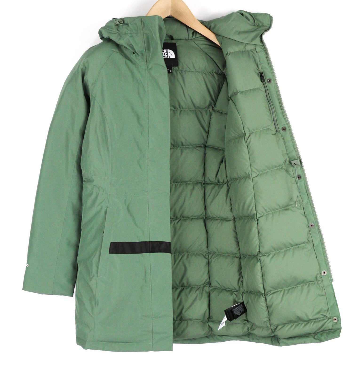THE NORTH FACE Brooklyn Women XS Down Parka Hooded DryVent Jacket
