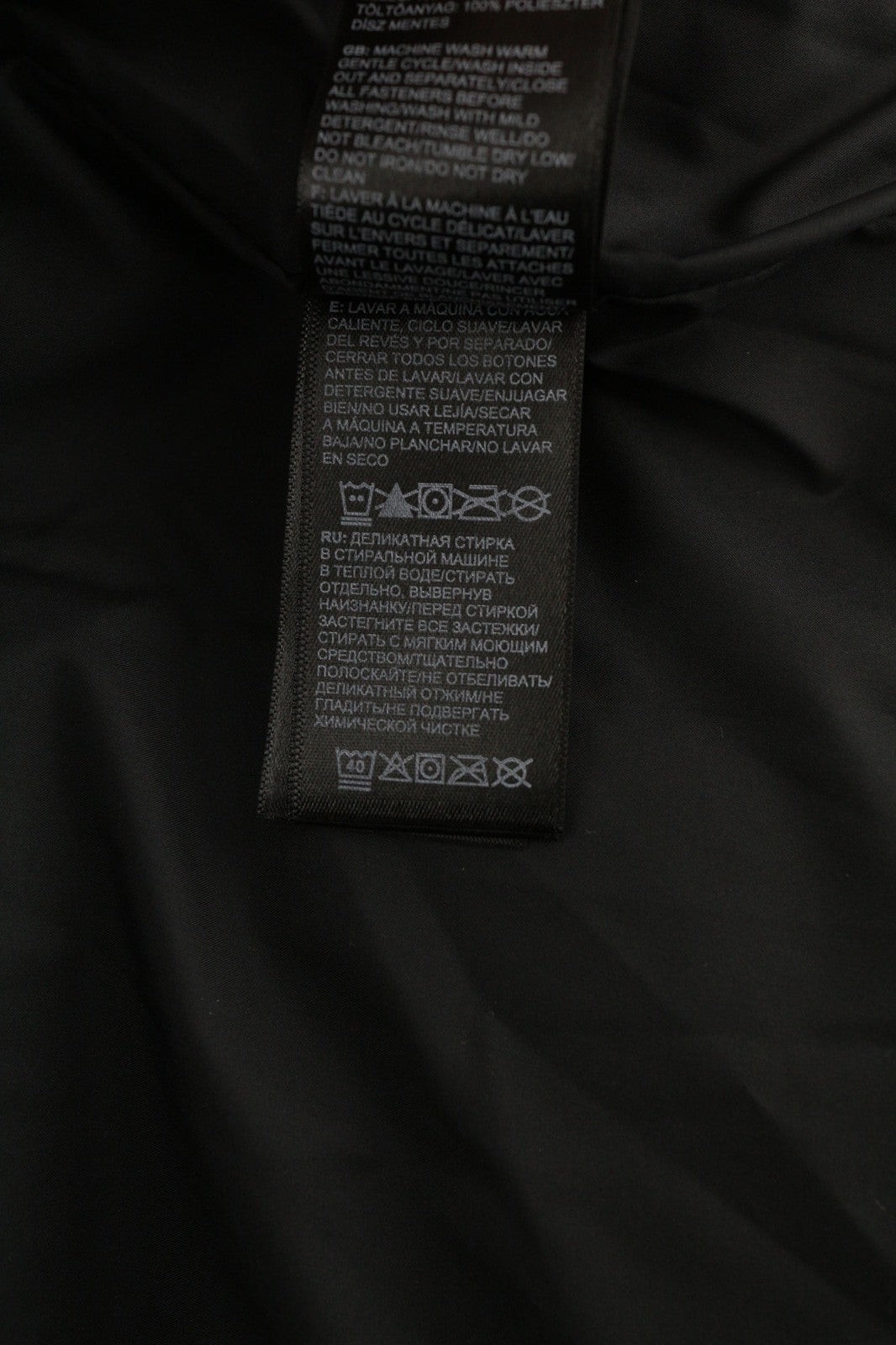 THE NORTH FACE Himalayan Parka Men's XL Dark Insulated Quilted Jacket