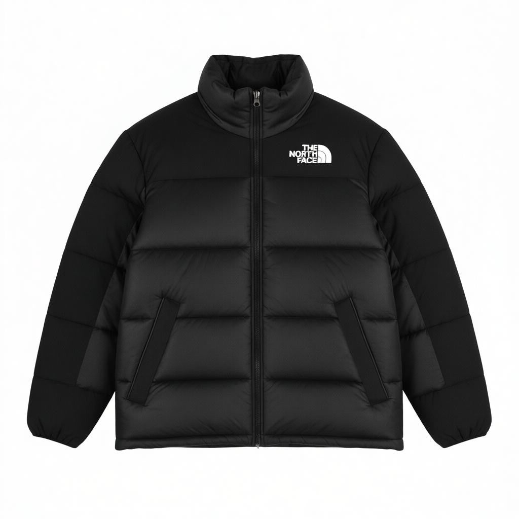 THE NORTH FACE Himalayan Parka Men's M Dark Insulated Quilted Zip Jacket