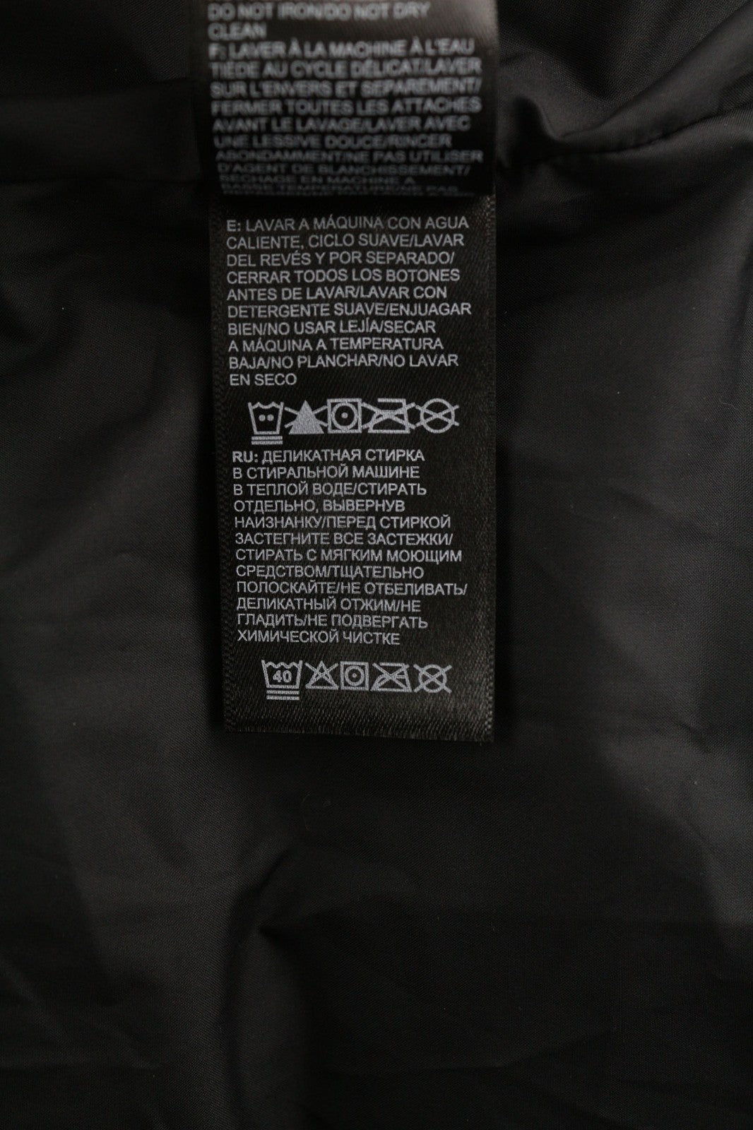 THE NORTH FACE Himalayan Parka Men's M Dark Insulated Quilted Zip Jacket