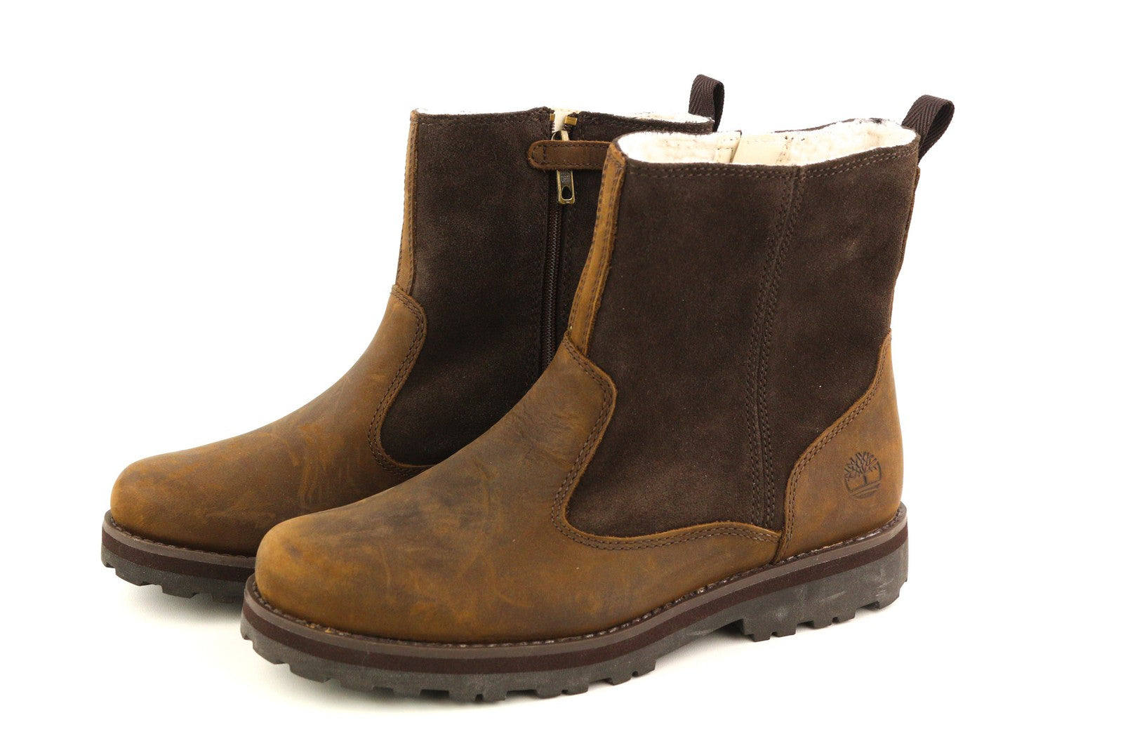 TIMBERLAND A28MT Boy Winter Boots EU37/38 Leather Defender Water Repellent