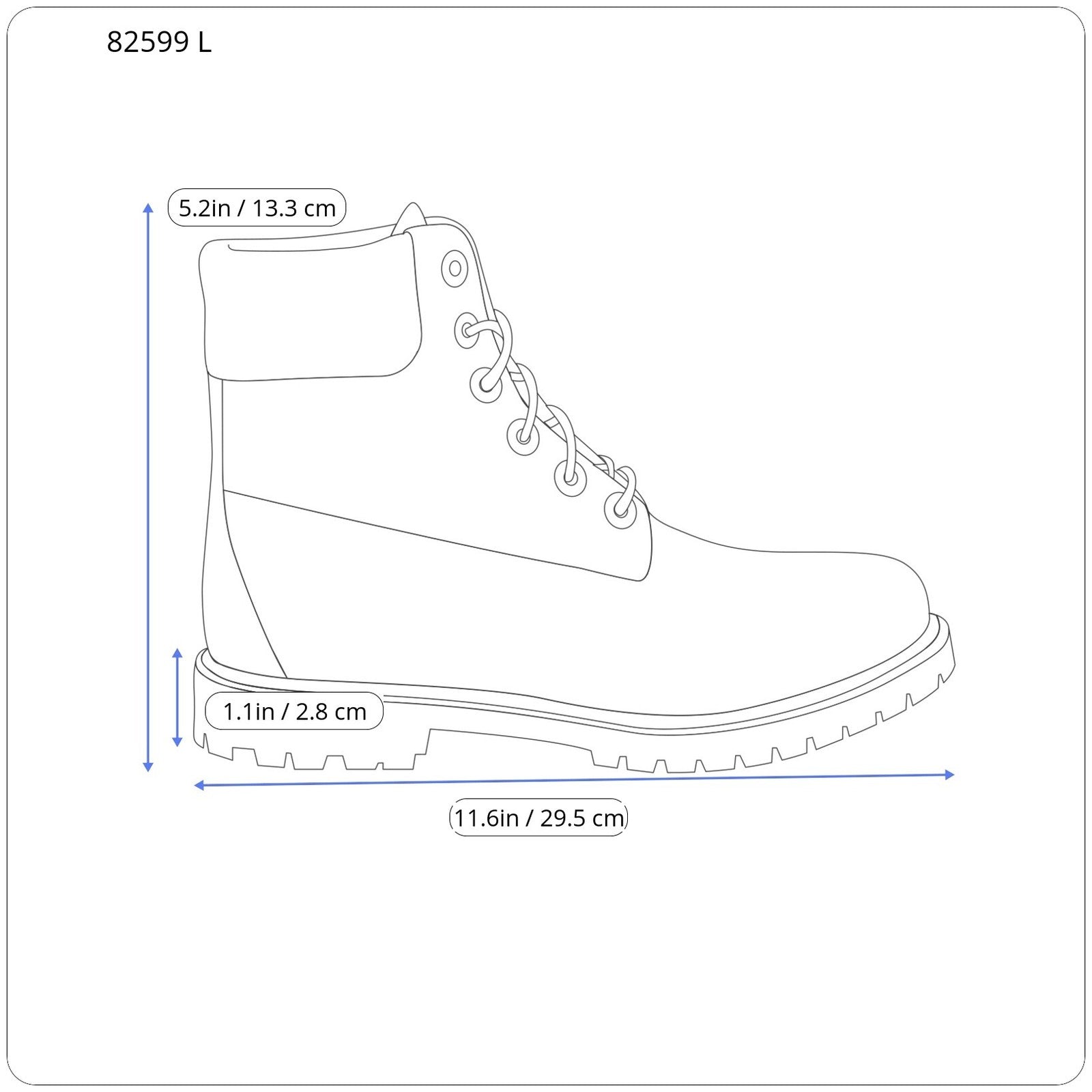 TIMBERLAND A2DSR Women EU41/42 Grey Leather Boots Defender Water Repellent