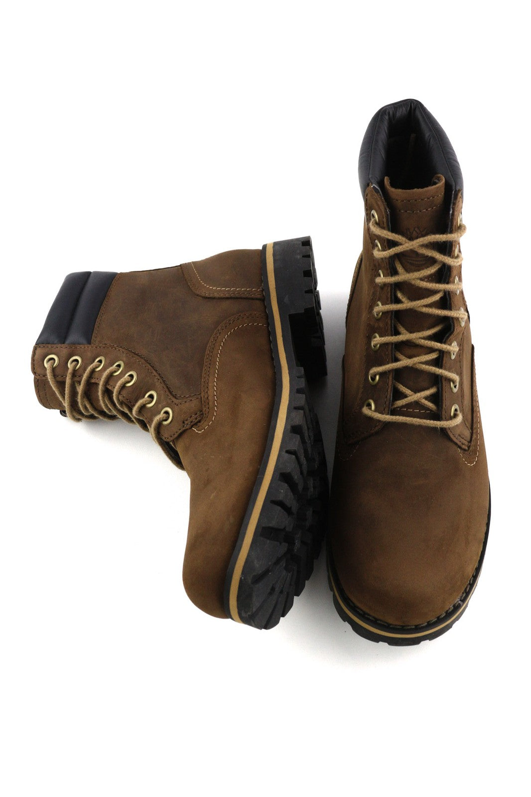 TIMBERLAND 6857B Men's EU40/41 Brown Leather Ankle Waterproof Ortholite Boots