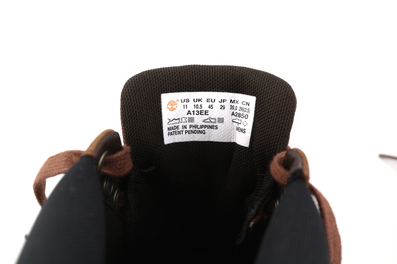 TIMBERLAND A13EE Men's EU44/45 Leather Lace Boots Sensorflex Comfort Tech