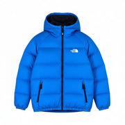 THE NORTH FACE Hyalite Reversible Boy's XL 550 Down Puffer Hooded Jacket