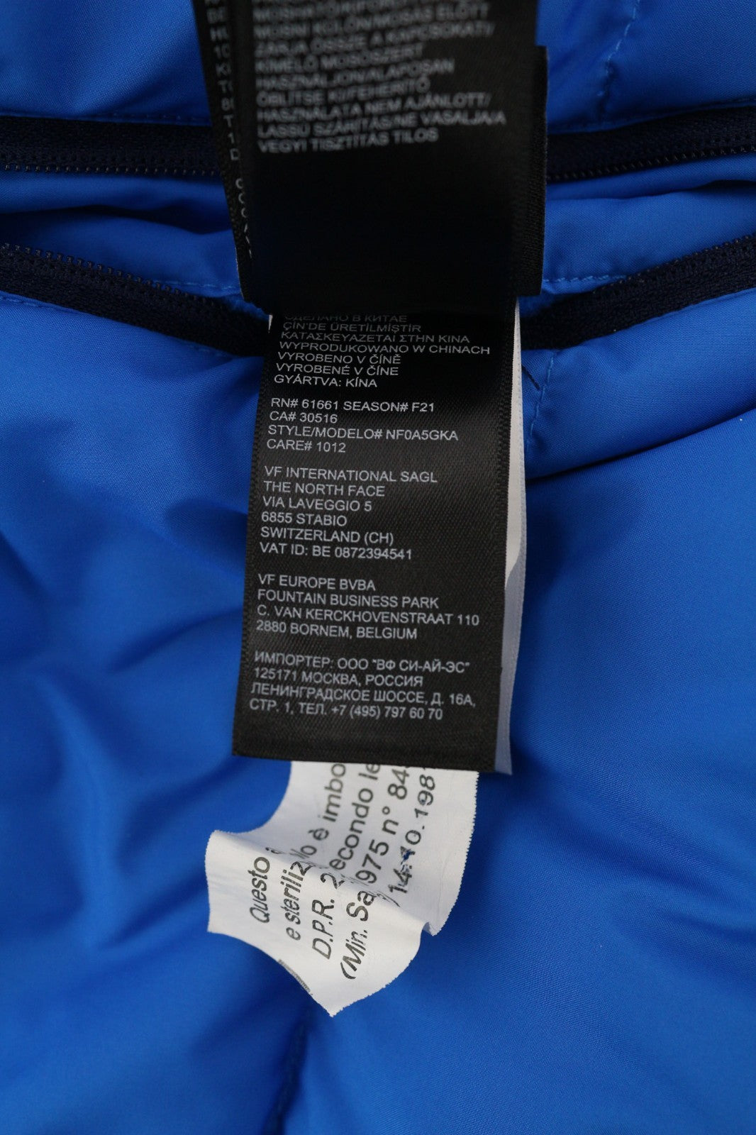 THE NORTH FACE Hyalite Reversible Boy's XL 550 Down Puffer Hooded Jacket