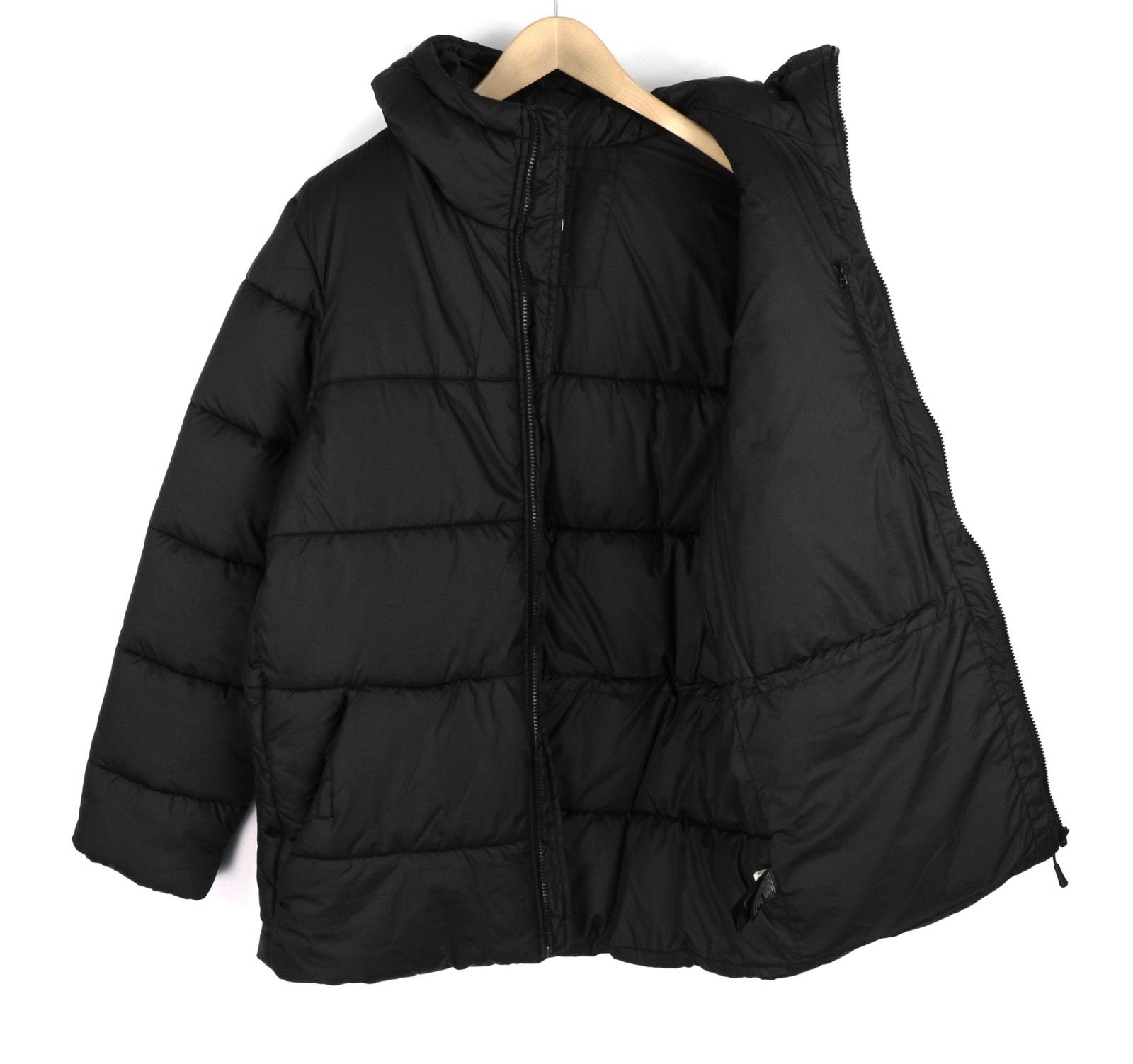 THE NORTH FACE Massif Synthetic Parka Men's M Hooded Full Zip Padded Jacket