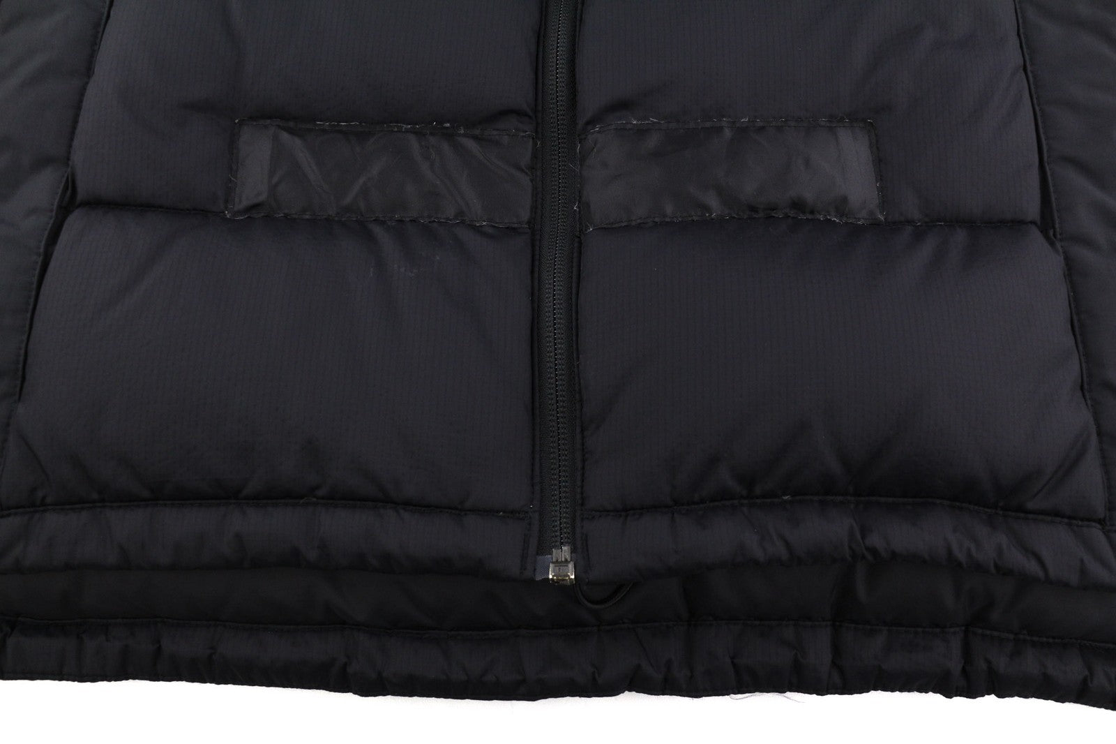 THE NORTH FACE Diablo Men's S 700 Down Black Quilted Puffer Logo Jacket