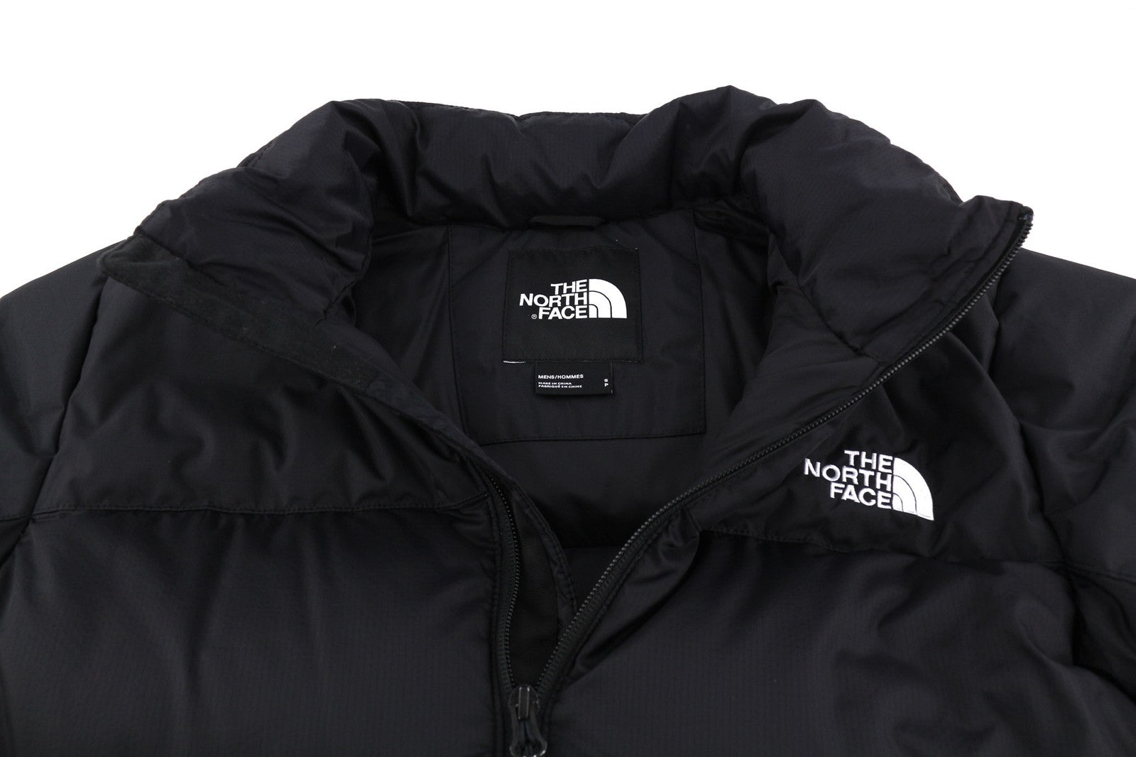 THE NORTH FACE Diablo Men's S 700 Down Black Quilted Puffer Logo Jacket
