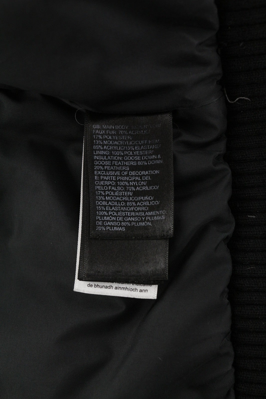 THE NORTH FACE Men's XL Black Hooded Goose Down Insulated DryVent Jacket